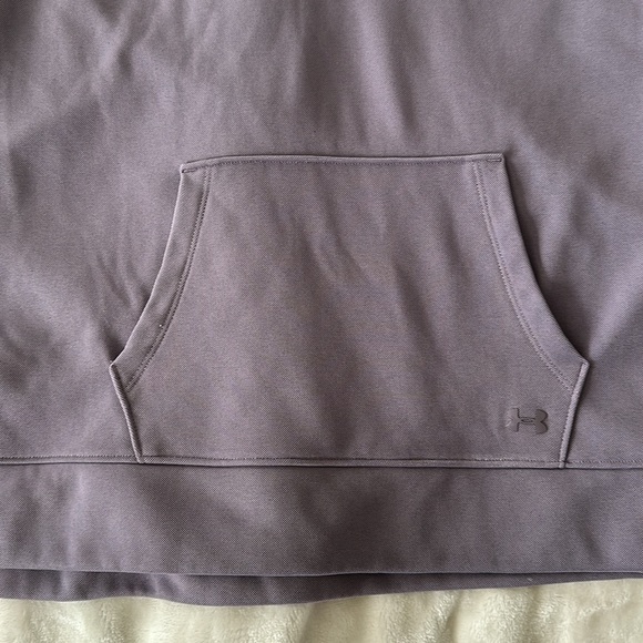 UNDER ARMOUR LOOSE COLD GEAR MOCK NECK PULLOVER W FRONT POCKET. SZ XL - Picture 2 of 4